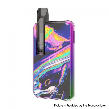 Authentic Famovape Magma AIO 40W Pod System Starter Kit - Dreamland, 5~40W, 900mAh, 2.0ml Pod Cartridge, 0.4ohm / 1.2ohm