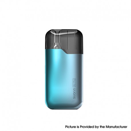 Authentic Suorin Air Pro 18W 930mAh Pod System Starter Kit - Ice Blue, 4.9ml Pod Cartridge, 1.0ohm