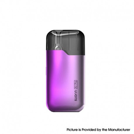 [Ships from Bonded Warehouse] Authentic Suorin Air Pro 18W 930mAh Pod System Kit - Lavender Purple, 4.9ml Pod Cartridge, 1.0ohm