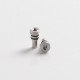 Authentic Ambition Mods and The Vaping Gentlemen Club Bishop MTL RTA Replacement Air Intake Pins - Silver, 316SS, 1.4mm (2 PCS)