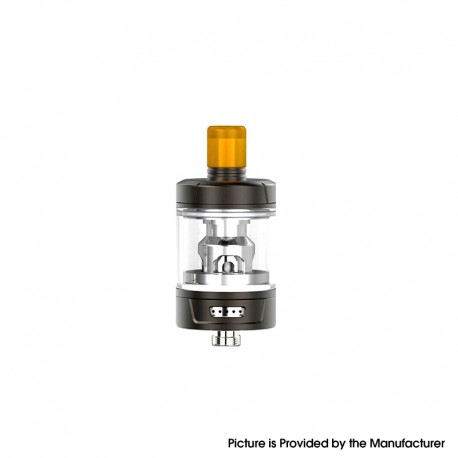 Authentic Eleaf Gzeno S Sub Ohm Tank Atomizer Standard Version - Matte Gunmetal, 4.0ml, 0.8ohm / 0.4ohm, 24.5mm Diameter