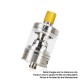 Authentic Eleaf Gzeno S Sub Ohm Tank Atomizer Standard Version - Matte Gunmetal, 4.0ml, 0.8ohm / 0.4ohm, 24.5mm Diameter