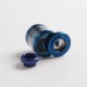 Authentic Wotofo Profile M RTA Rebuildable Tank Vape Atomizer - Blue, 3.1ml / 4.0ml, Mesh Coil, SS + Glass, 24.5mm Diameter