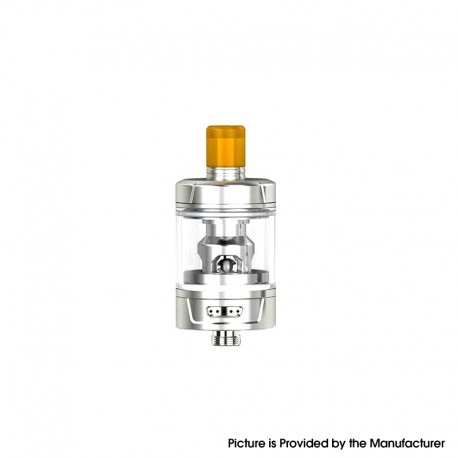 Authentic Eleaf Gzeno S Sub Ohm Tank Atomizer Standard Version - Silver, 4.0ml, 0.8ohm / 0.4ohm, 24.5mm Diameter