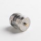 Authentic Wotofo Profile M RTA Rebuildable Tank Vape Atomizer - Silver, 3.1ml / 4.0ml, Mesh Coil, SS + Glass, 24.5mm Diameter