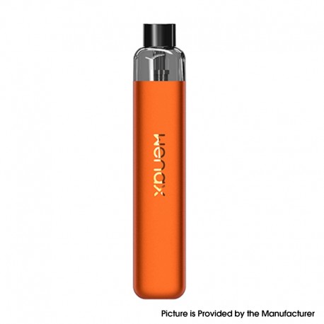 [Ships from Bonded Warehouse] Authentic Geekvape Wenax K1 600mAh Pod System Kit - Orange, 2.0ml Pod Cartridge, 0.8ohm / 1.2ohm