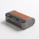 Authentic Lost Vape Thelema DNA250C 200W VW TC Box Mod - Gunmetal / Calf Leather, 1~200W, 200~600'F, 2 x 18650