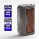 Authentic Lost Vape Thelema DNA250C 200W VW TC Box Mod - Gunmetal / Desert Fox, 1~200W, 200~600'F, 2 x 18650