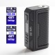 Authentic Lost Vape Thelema DNA250C 200W VW TC Box Mod - Black / Carbon Fiber, 1~200W, 200~600'F, 2 x 18650