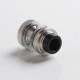 Authentic Advken Mad Hatter RTA Rebuildable Tank Vape Atomizer - Silver, 2.0ml, 24mm Diameter