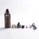 Authentic LostVape Ursa Quest Multi Pod Mod Kit 100W TC VW Box Mod + Ursa Pro Pod - Gunmetal-Crocodile Leather, 5~100W, 7.0ml