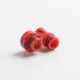 Authentic MECHLYFE x Fallout XRP RTA Replacement 510 DL / MTL Drip Tip - Resin Red (2 PCS)