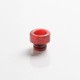 Authentic MECHLYFE x Fallout Vape XRP RTA Replacement 510 DL / MTL Drip Tip - Resin Red (2 PCS)