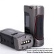 Authentic VapX Meteor 510 2000mAh 80W VW Variable Wattage Box Mod - Volcano Red, 5~80W, IP68 Waterproof