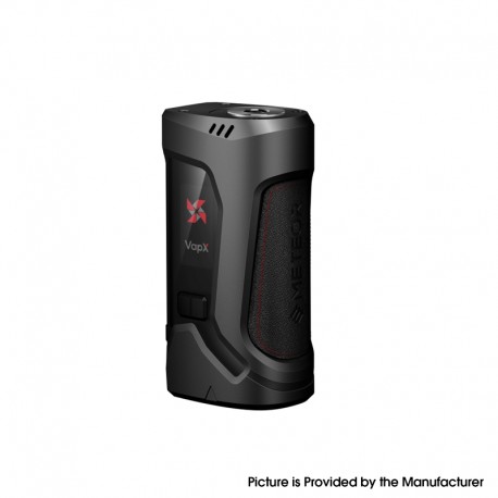 Authentic VapX Meteor 510 2000mAh 80W VW Variable Wattage Box Mod - Charcoal Black, 5~80W, IP68 Waterproof