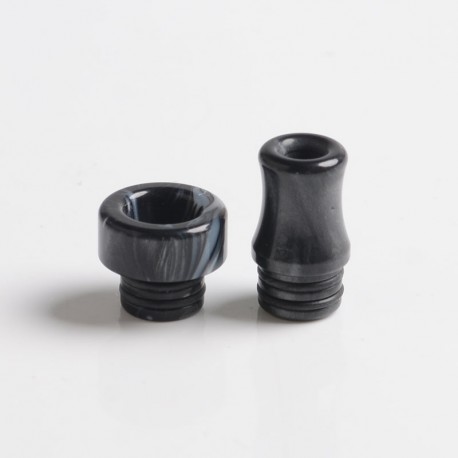 Authentic MECHLYFE x Fallout XRP RTA Replacement 510 DL / MTL Drip Tip - Resin Black (2 PCS)