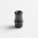 Authentic MECHLYFE x Fallout Vape XRP RTA Replacement 510 DL / MTL Drip Tip - Resin Black (2 PCS)