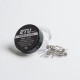 Authentic SXK ETU Pre-built Coil Wire for RDA / RTA Vape Atomizer - 0.5ohm, Ni80, Kernel 26GA + 38GA, Wrapped 0.4 + 0.1 (10 PCS)