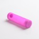 Protective Case Sleeve for 18650 Battery - Purple, Silicone