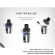 Authentic Uwell Whirl S 1450mAh 18W Pod System Pen Starter Kit - Blue, Stainless Steel + Glass, 2.0ml, 0.8ohm