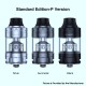 [Ships from Bonded Warehouse] Authentic Vapefly Kriemhild II Sub Ohm Tank Atomizer - Gunmetal, Standard Edition-P Version