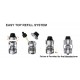 [Ships from Bonded Warehouse] Authentic Vapefly Kriemhild II Sub Ohm Tank Atomizer - Gunmetal, Standard Edition-P Version