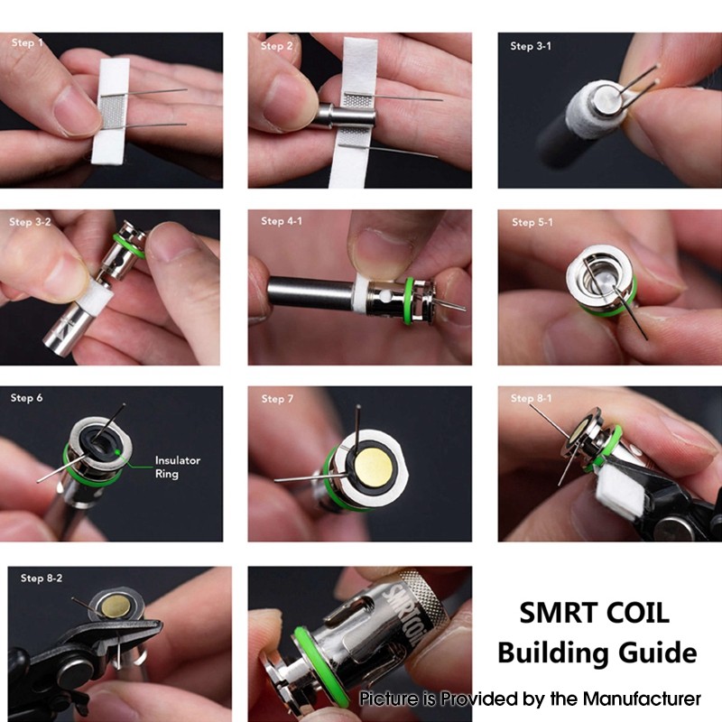 How to build Wotofo WMRT PNP Rebuildable Coil