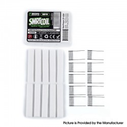 Authentic Wotofo SMRT Pod System Starter Kit / Pod Cartridge Replacement PnP nexM Chill Mesh + Cotton Strip - (10 PCS)
