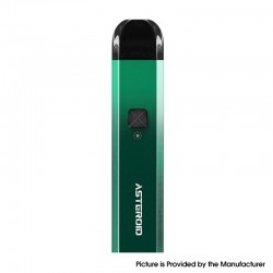 Authentic HorizonTech Asteroid 900mAh Pod System Starter Kit - Green, 2.0ml Pod Cartridge, MTL 0.8ohm Coil