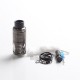 Authentic Exvape eXpromizer TCX DL RDTA Rebuildable Dripping Tank Vape Atomizer - Gunmetal, SS + Glass + POM, 7.0ml, 25mm Dia.