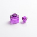 Authentic Yachtvape Claymore RDA Replacement Top Cap + Drip Tip - Translucent Purple