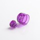 Authentic Yachtvape Claymore RDA Replacement Top Cap + Drip Tip - Translucent Purple