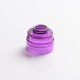 Authentic Yachtvape Claymore RDA Replacement Top Cap + Drip Tip - Translucent Purple