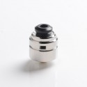 Authentic Yachtvape Claymore RDA Rebuildable Dripping Atomizer w/ BF Pin - Polish Silver, 24mm diameter