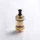 Authentic Vandy Vape Berserker Mini V2 MTL RTA Vape Atomizer - Gold, 2.0 / 2.5ml, 22mm, Glass / PEI / Metal Tube