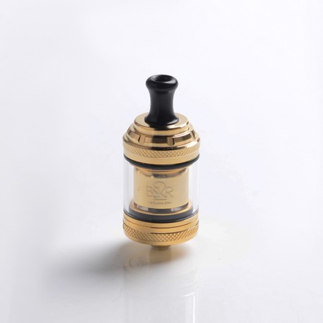 Authentic VandyVape Berserker Mini V2 MTL RTA Atomizer - Gold, 2.0 / 2.5ml, 22mm, Glass / PEI / Metal Tube