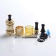 Authentic Vandy Vape Berserker Mini V2 MTL RTA Vape Atomizer - Gold, 2.0 / 2.5ml, 22mm, Glass / PEI / Metal Tube