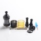 Authentic Vandy Vape Berserker Mini V2 MTL RTA Vape Atomizer - Gun Metal, 2.0 / 2.5ml, 22mm, Glass / PEI / Metal Tube