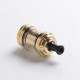 Authentic Vandy Vape Berserker Mini V2 MTL RTA Vape Atomizer - Gold, 2.0 / 2.5ml, 22mm, Glass / PEI / Metal Tube