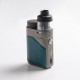 Authentic Vaporesso Swag PX80 Kit 80W Box Mod + Swag 4ml Pod Tank - Emerald Green, 5~80W, Axon Chip, 1 x 18650, 0.2ohm / 0.3ohm