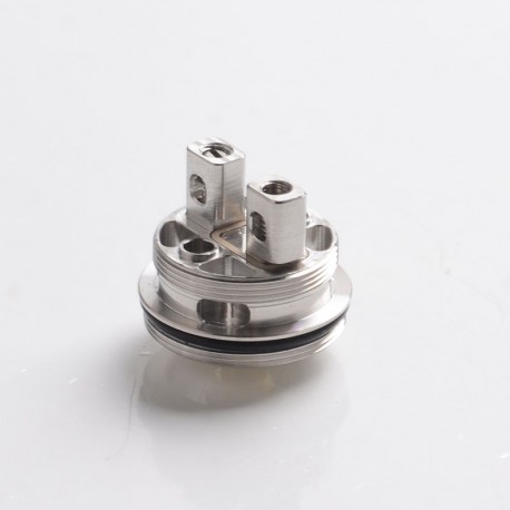 Authentic MECHLYFE x Fallout XRP RTA Rebuildable Tank Atomizer Replacement Dual Coil Deck - Silver