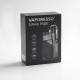 Authentic Vaporesso Swag PX80 Kit 80W Box Mod + Swag 4ml Pod Tank - Brick Black, 5~80W, Axon Chip, 1 x 18650, 0.2ohm / 0.3ohm