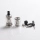 Authentic MECHLYFE x Fallout Vape XRP RTA Advanced Kit - Silver, 3.5ml, 24mm Diameter, with DL Post + PNP Bridge