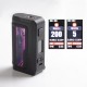 Authentic Vandy Vape Gaur-21 200W Dual 21700 Vape Box Mod - Wilight Purple, VW 5~200W, 2 x 18650 / 21700