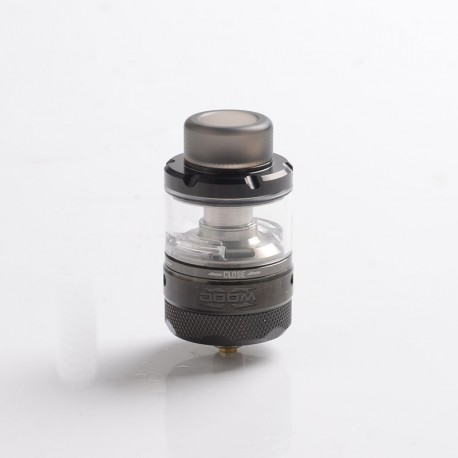 Authentic Damn DOOM X Mesh RTA Rebuildable Tank Atomizer - Gunmetal, 5.5ml / 8.0ml, 3D Flow, 26mm Diameter