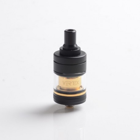 Authentic Hellvape Vertex MTL RTA Rebuildable Tank Atomizer - Black Gold, 2.0ml / 3.5ml, 22mm Diameter