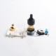 Authentic Hellvape Vertex MTL RTA Rebuildable Tank Vape Atomizer - Black Gold, 2.0ml / 3.5ml, 22mm Diameter