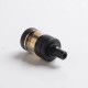 Authentic Hellvape Vertex MTL RTA Rebuildable Tank Vape Atomizer - Black Gold, 2.0ml / 3.5ml, 22mm Diameter