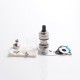 Authentic Hellvape Vertex MTL RTA Rebuildable Tank Vape Atomizer - SS, 2.0ml / 3.5ml, 22mm Diameter