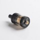 Authentic Hellvape Vertex MTL RTA Rebuildable Tank Vape Atomizer - Black Gold, 2.0ml / 3.5ml, 22mm Diameter